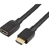 AmazonBasics High-Speed Male to Female HDMI Extension Cable - 3 m / 10 Feet