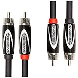 Roland 5ft Interconnect Cable, Dual RCA-RCA, Black