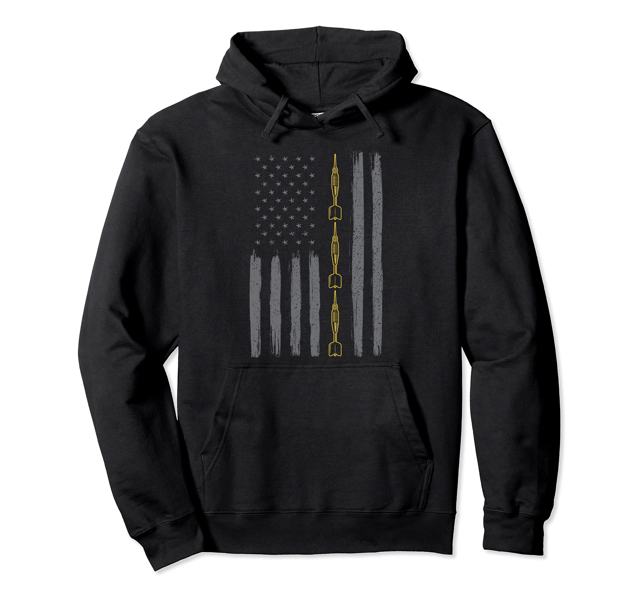 Darts us flag darts player Pullover Hoodie