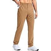 G Gradual Mens Golf Pants Stretch Dress Casual Pants 30"/32"/34" Lightweight Work Travel Slacks for Men with 4 Pockets