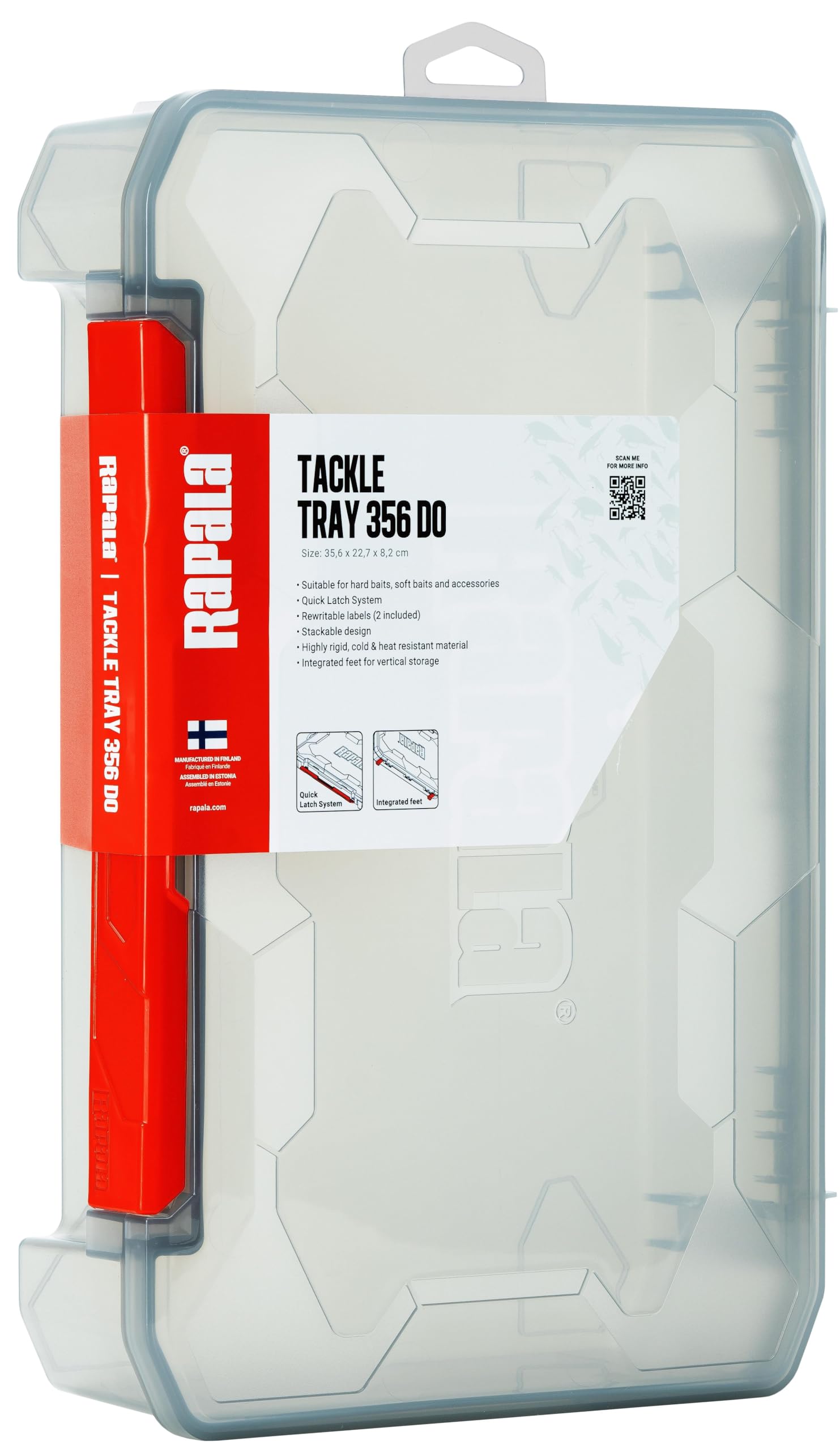 RAPALA Tackle Tray 356 DP Open