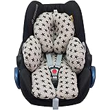 Janabebe Reducer Cushion Infant Head & Baby Body Support Dark Sky