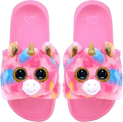 ty unicorn flip flops