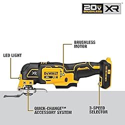 DEWALT 20V MAX XR Oscillating Multi-Tool