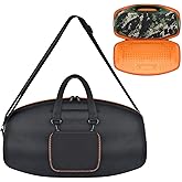 Comecase Hard Travel Case for JBL Boombox 4 Powerful Portable Waterproof Speaker, Bluetooth Boombox Speaker Storage Organizer with Shoulder Strap and Small Pocket for USB Charger Cables (Box Only)