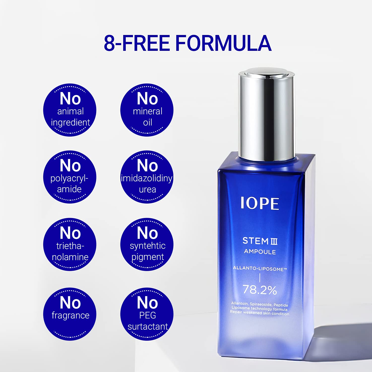 IOPE STEM III Face Serum, Intense Anti-aging For Fine Lines, Daily Skin Care for Brightening, Hydrating, Firming - Dermatologically Tested, 1.01 Fl Oz.
