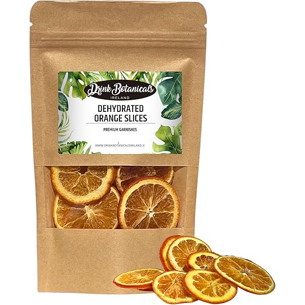 Cocktail Garnish Co. Dehydrated Blood Orange, 2.5oz (25+ slices)