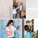 SURFOU Wireless Doorbell Waterproof Cordless 1300ft Kit 1 Button 3 Receivers view 6