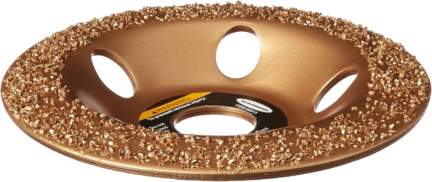 diamondLife 666138 66613 41/2 in. 24 Grit Carbide Cup Wheel Amazon.co