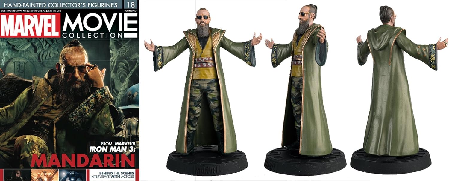Eaglemoss Marvel Movie Collection Nº 18 Mandarin Collectible Props Memorabilia Toys Games Cate Org