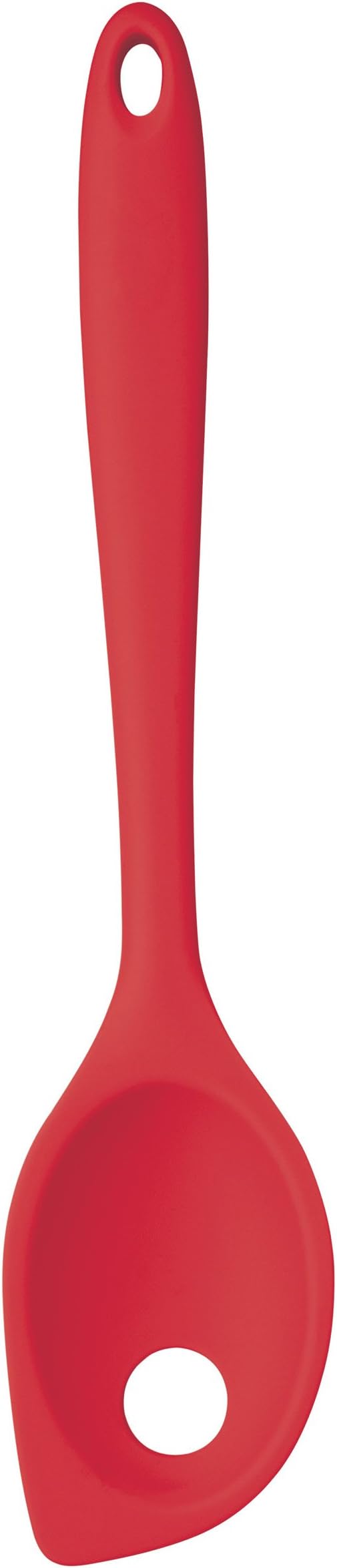 Farberware Colourworks Silicone Mixing Spoon, 11-Inch, Red