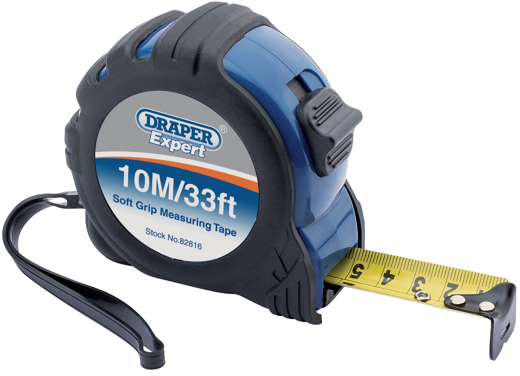 Draper 82816 Expert 10M/33ft Professional Measuring Tape Black and 10 m/33 ft