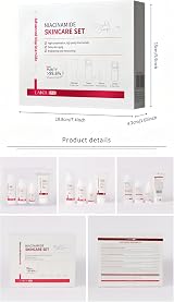 XJBD Skin Daily Niacinamide 4pc Skincare Set Facial Cleanser Toner Serum Cream view 4
