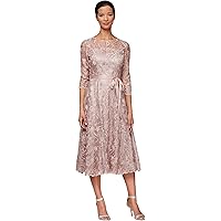 sachin and babi light blue dress Alex Evenings Plus Size Metallic Knit Illusion Sleeve Jacket Dress main image 0