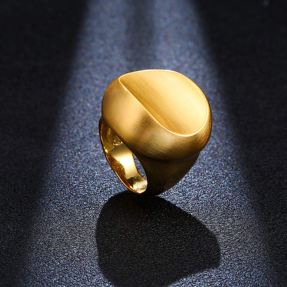 mytysun Nouvelle Mode Géométrique Bague en Or pour Les Femmes Cercles Surround Croix Conception en Métal Anneaux Doigt Bijoux …