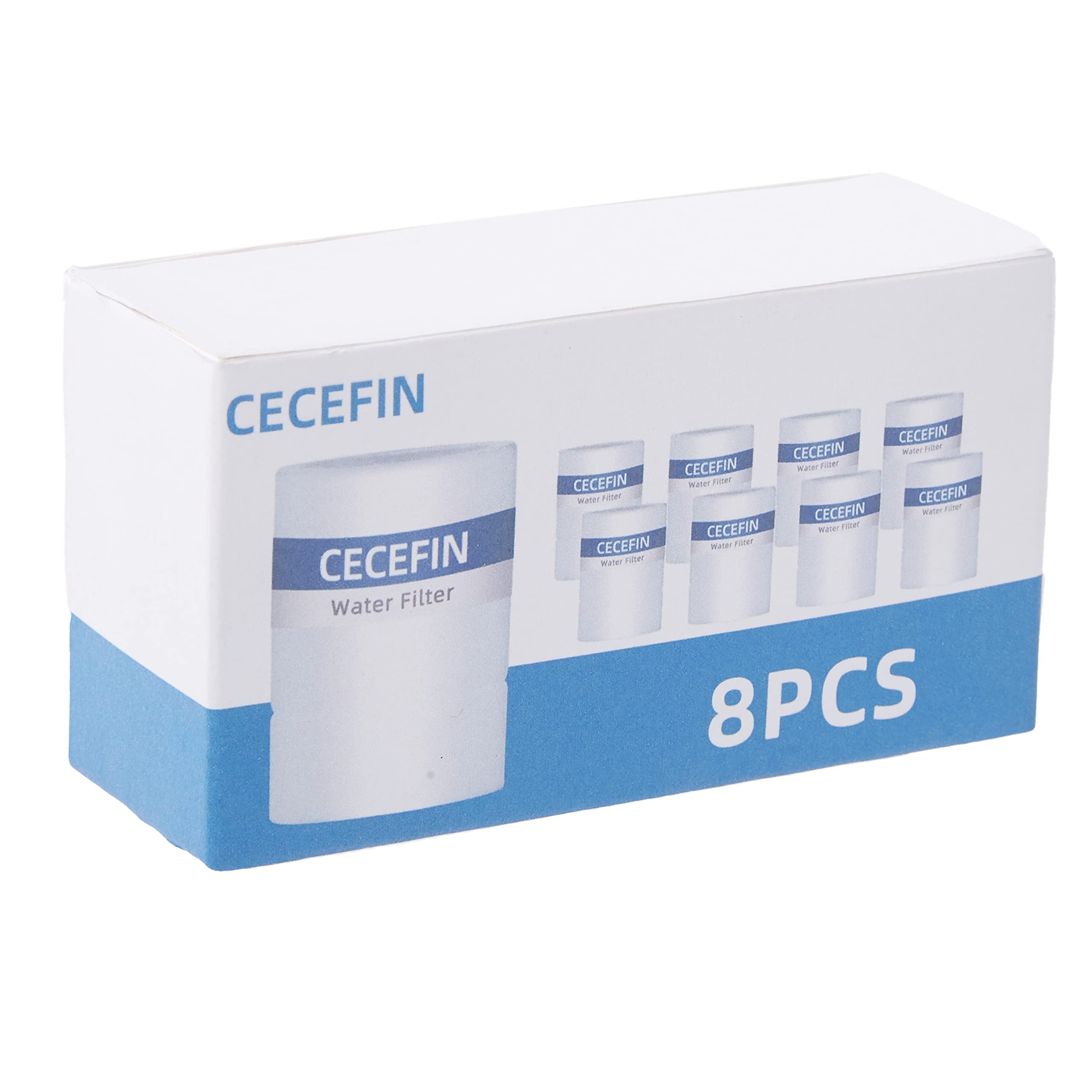 Photo 1 of CECEFIN Carbon-Fiber Faucet Extender Aerator-Water-Filter - 4pcs 1um Micro-Porous Chlorine Purifier, High Density Sediment Filtration, 1”(D)*1.47”(H) Filtered Cartridge for CECEFIN Swivel Aerator