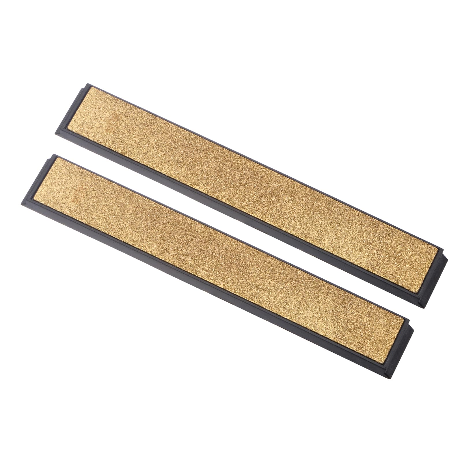 CoCud Diamond Sharpening Stone, 80 Grit 6" x 0.8" Total Size, Titanium Coated Whetstone Sharpener Abrasive Tool - (Applications: for Metal Grinding), 2-Pieces