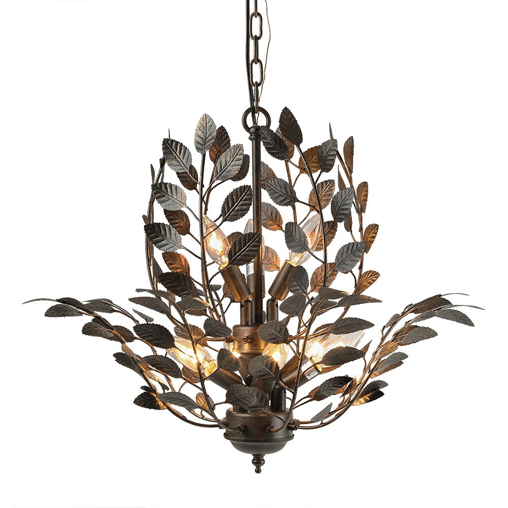 LNC 9Light Leaves Chandelier Indoor Chandeliers Pendant Lighting eBay