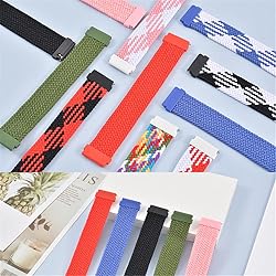 22mm Waatch Band, Braided Solo Loop Compatible for