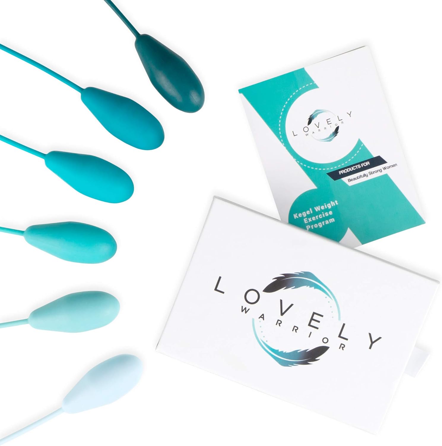 Lovely Warrior Kegel Weights for Women, Pelvic Floor