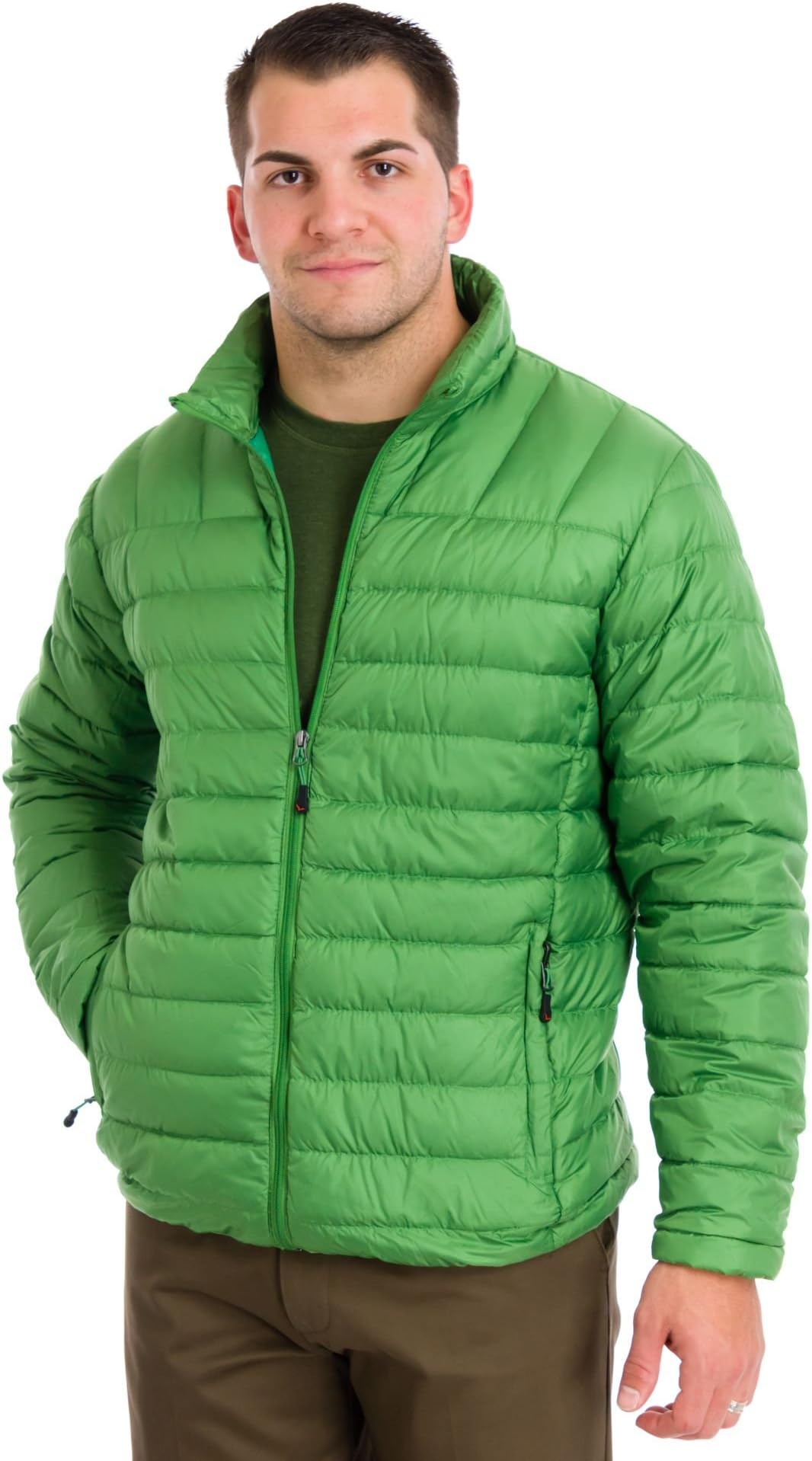 Hawke & Co Men's Packable Down Puffer Jacket
