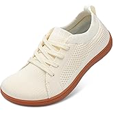 JOINFREE Mens Wide Toe Barefoot Shoes Minimalist Walking Shoes Zero Drop Mesh Workout Sneakers Breathable Casual Running Shoes