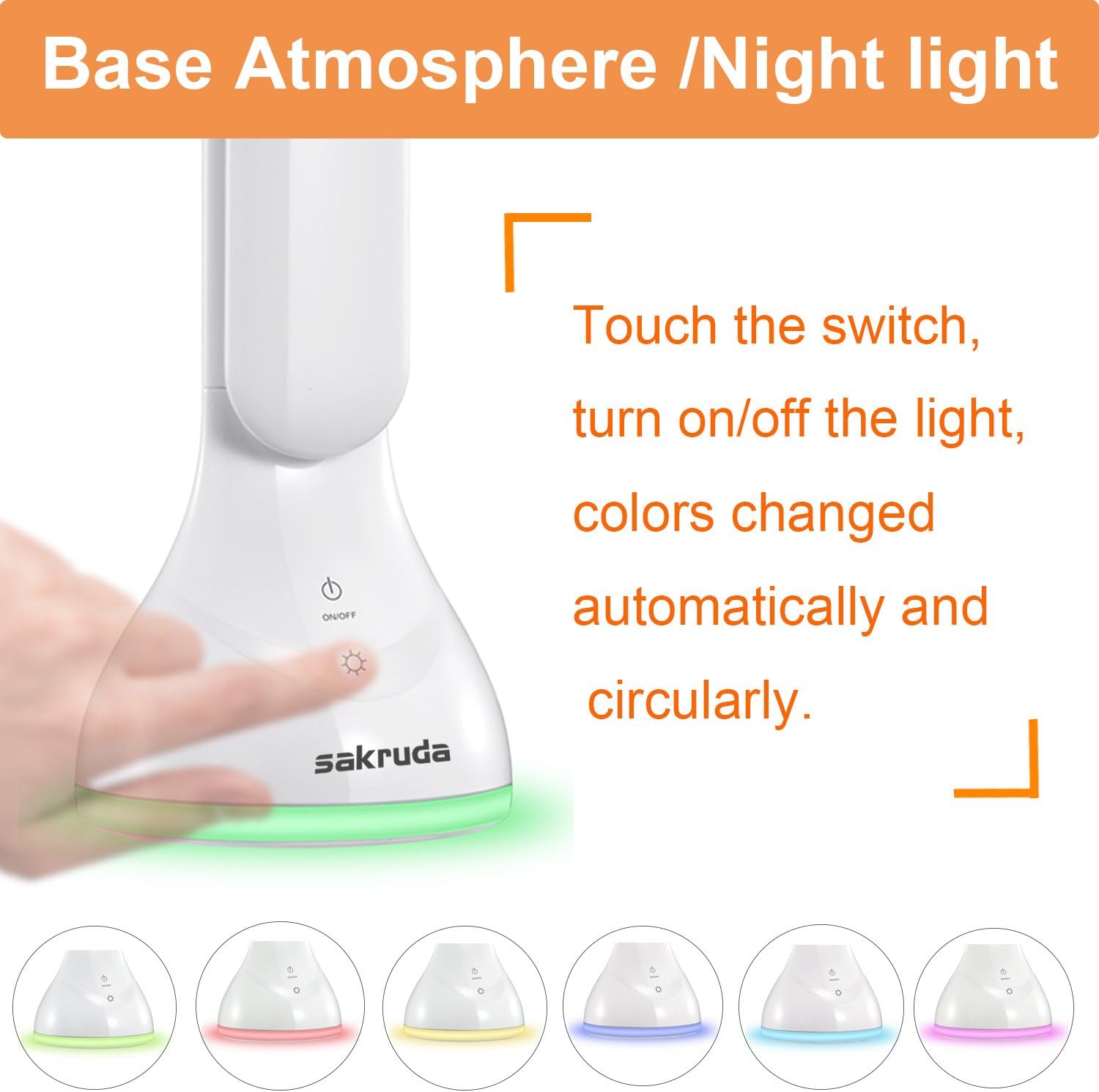 sakruda led desk lamp