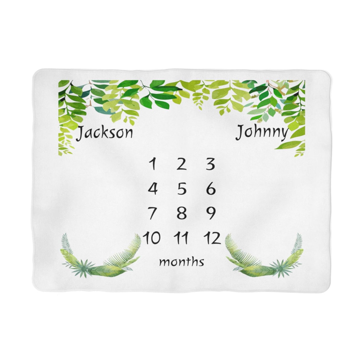 twin milestone blanket