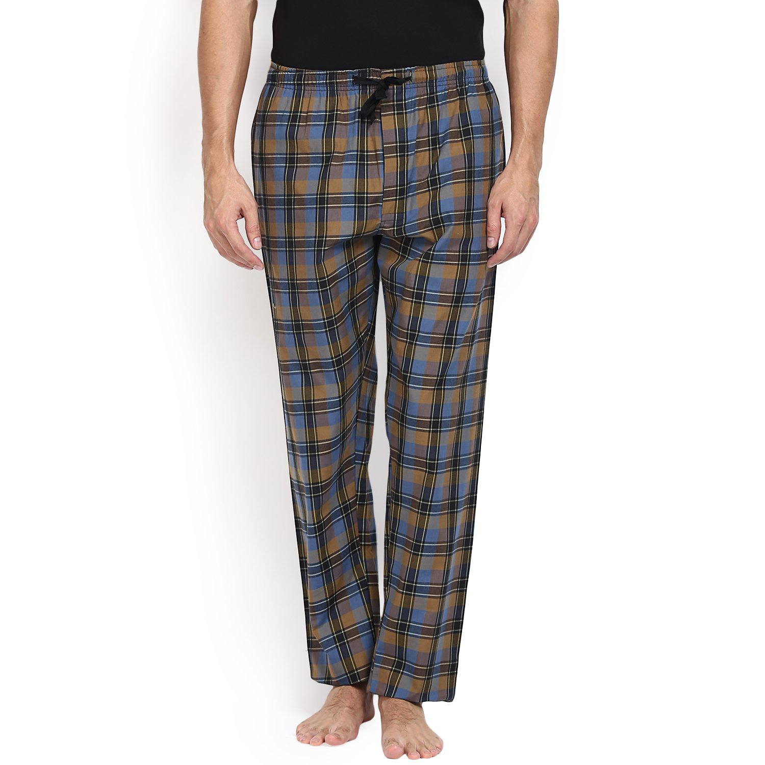 joven men's checkered pyjama