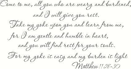 Image result for matthew 11:28-30