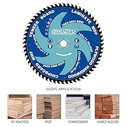 LSHUZIYU 7-1/4”(185MM)-60T, Super Thin Kerf