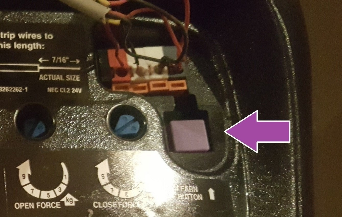 Liftmaster 371LM Compatible Purple Program Button Garage Door Remote