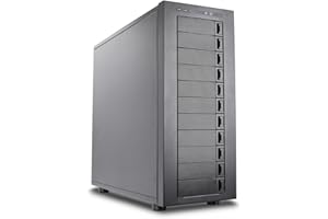 Rosewill Thor NAS - Full Tower Workstation Case | Server Chassis | Supports up to 11 3.5" HDD or 13 2.5" SSD | E-ATX Compatible | 1x 140mm PWM Fan | USB 3.2 Type-C | AI Servers & DIY NAS