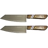 Set of 2 KIWI Brand deba Style Flexible Stainless Steel Knives # 171.