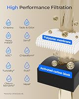 Waterdrop 10UB PRO Under Sink Water Filter with Faucet Brushed Nickel view 4