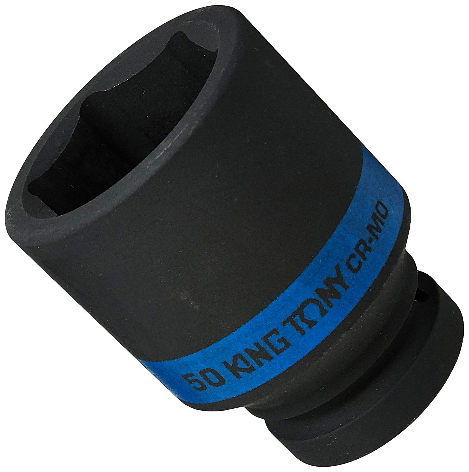 KING TONY 843550M Socket De Impacto Long 1" 50mm for DIYers & Professionals, Made for Repair and Installation tasks, 50mm