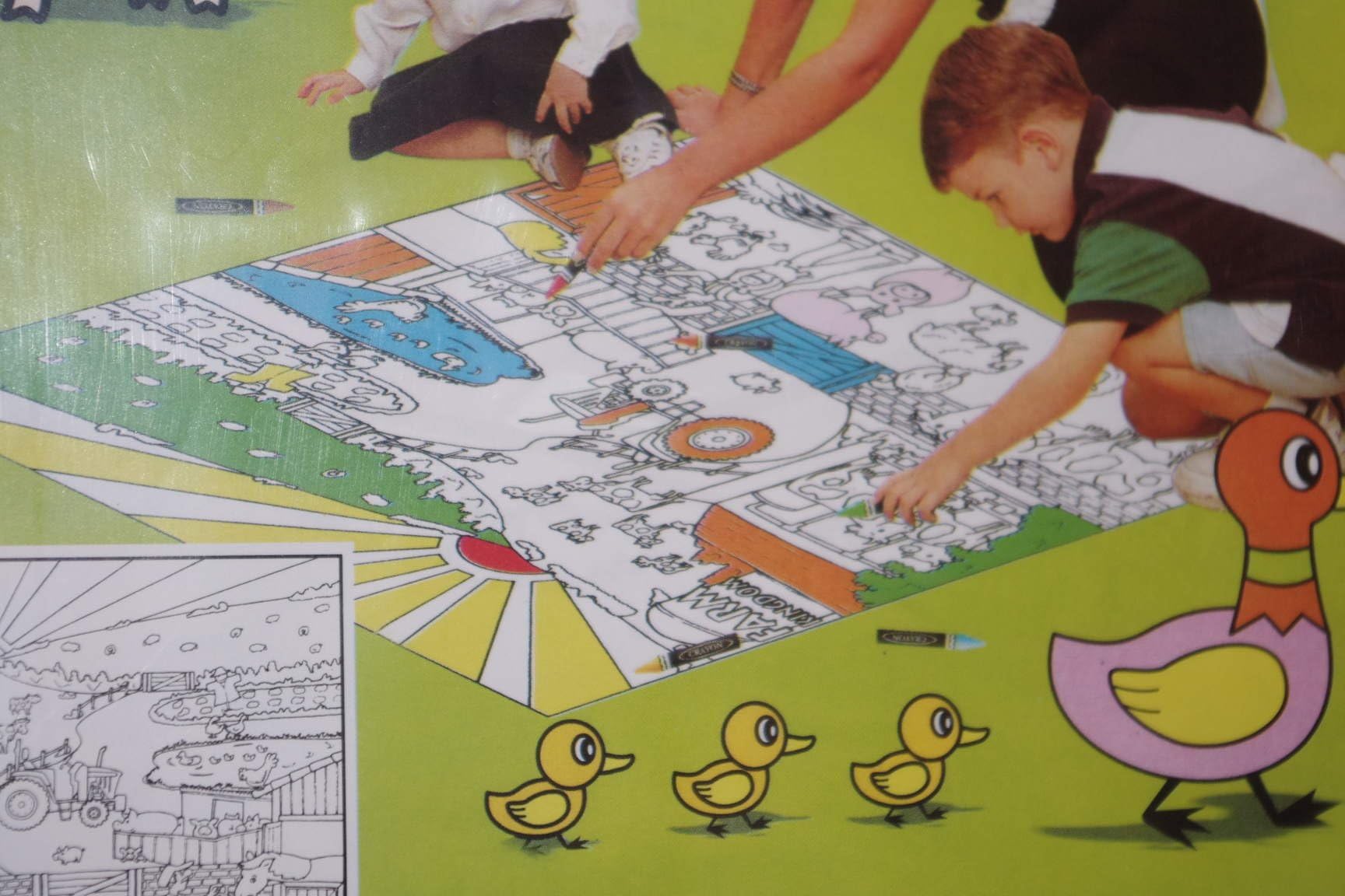 Farm Play Mat - Colour Your Own Wipe Clean Mat