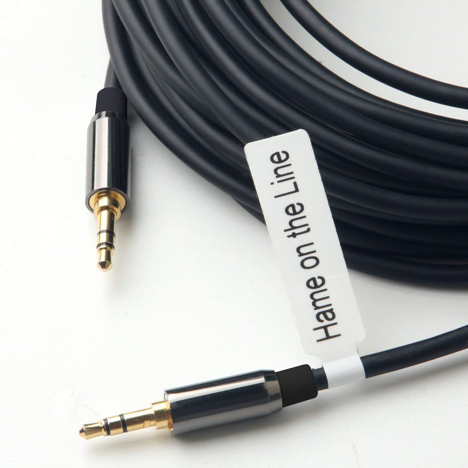 Stereo Jack Cables Electronics Laptop and More iPhones iPods 65Feet