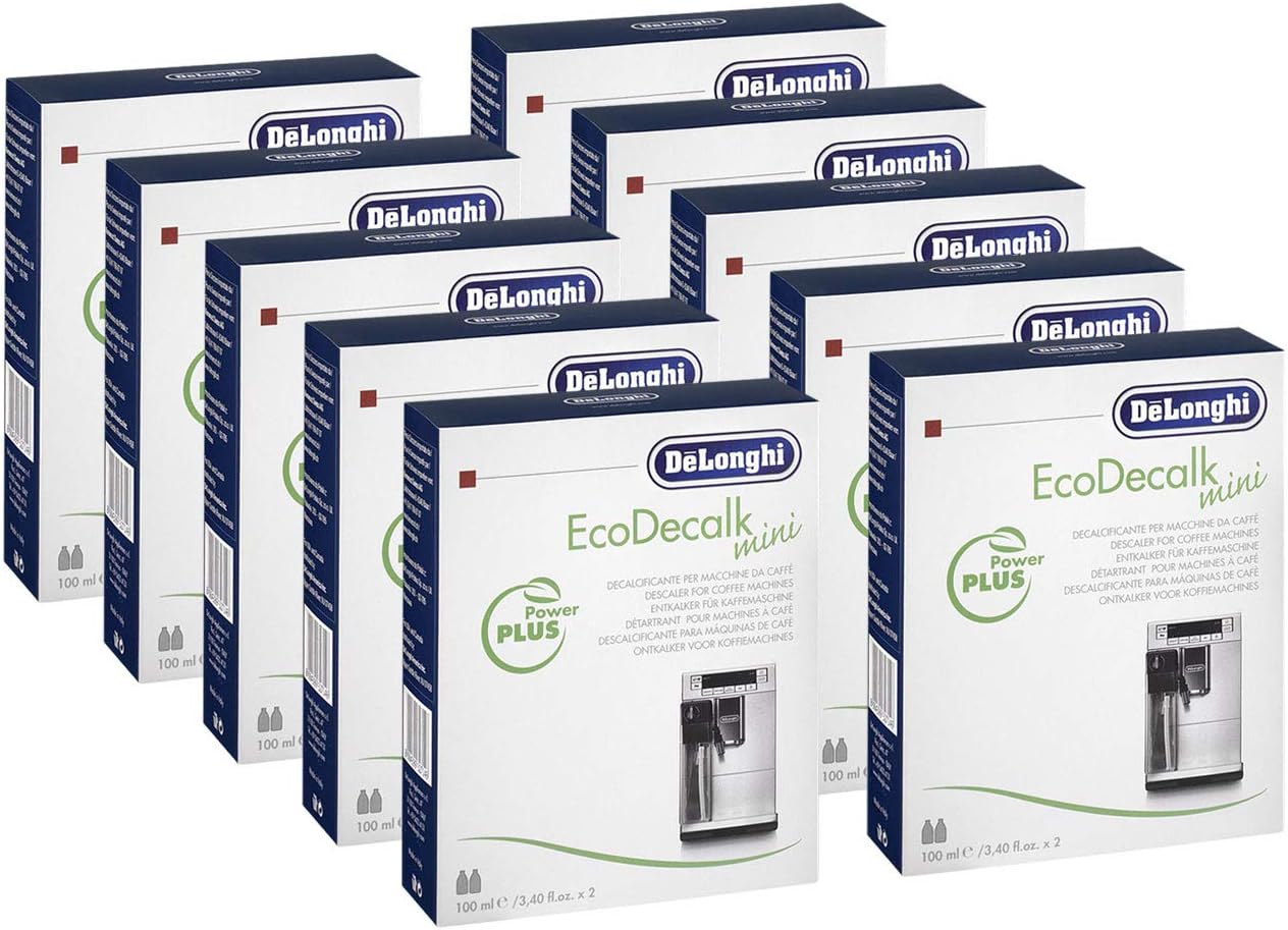 10 DeLonghi Entkalker EcoDecalk mini 2 x 100ml DLSC003 DL SKU