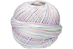 Handy Hands Lizbeth Egyptian Cotton Crochet Thread, Tatting Thread, and Knitting Thread Size 3 (50 Grams 120 Yards) – HH03159, Easter Eggs