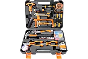 WEDTSERHA® 95 Piece Tool Set,General Small Home Tool Kit for Men&Women, Household/Car Toolkit With Portable Case,Travel Tool Kit For Truck,Perfect for Handyman Repair,DIY, Ideal Tools Gifts