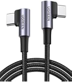 UGREEN Cavo USB C 100W 20V/5A, Cable Type C 90 Gradi Ricarica Rapida Compatibile Con IPhone 17 Pro Max Air/16/15 Plus Pro Max, Macbook, Galaxy S24 Ultra/S23/S22, Pixel 9/8/7, Ecc. 0,5M - 4