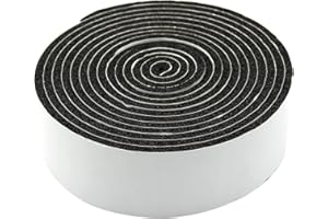 TEKDOE Pipe Insulation Foam Tape Self Adhesive Outdoor Weather Resistant Water Pipe Wrap, Sponge Strip for Water Pipes, Pipe Wrap Insulation (1/5 Inch Thick x 2 Inch Wide x 13 Feet Long)