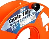 Streetwize Leisurewize Heavy Duty 25m Cable Reel Tidy Neon Orange LWACC3 view 2