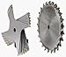Forrest DK12244 Dado King 12-Inch 29/32-Inch Width 1-Inch Bore Dado Blade Set