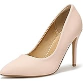 IDIFU Women's IN4 Classic Pointed Toe High Heels Pumps Wedding Dress Office Shoes