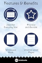 nu: Office Reporters Notebook Wirebound 80 Pages Multipack of 3 view 7
