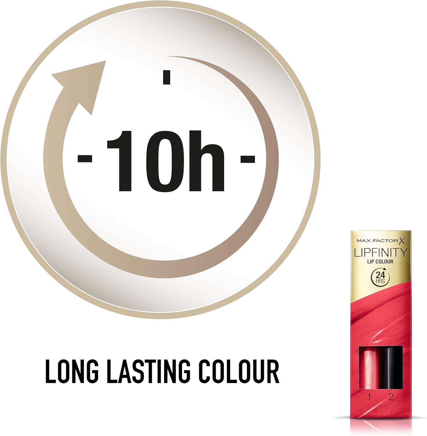 Max Factor Lipfinity Long-Lasting Two Step Lipstick - 026 So Delightful, 4.2 g, 4.2 g (Pack of 1) - Image 5