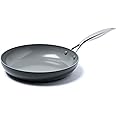 GreenPan Valencia Pro Hard Anodized Induction Safe Healthy Ceramic Nonstick, Frying Pan/Skillet, 12", Gray