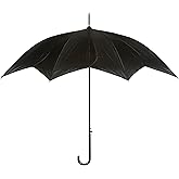 Bittek TAM Classic Black Umbrella, Auto-Open with J Handle for Timeless Style and Everyday Use